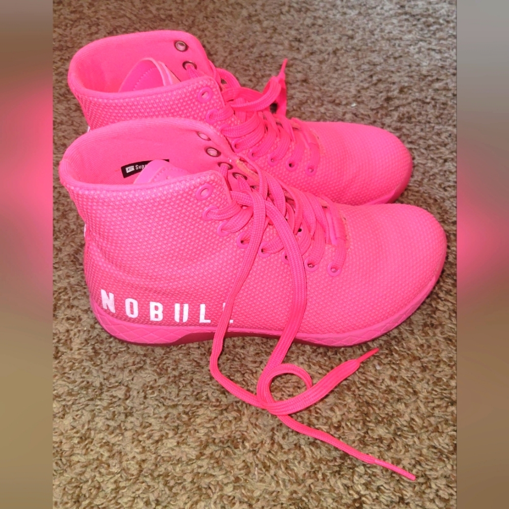 No Bull Neon Pink High Tops
